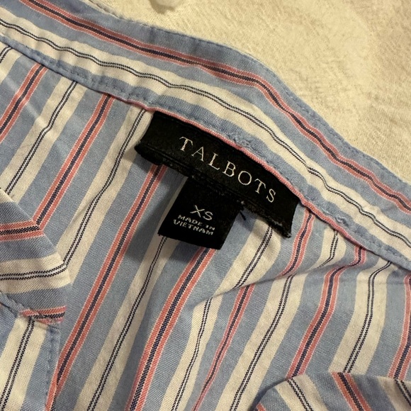 Talbots striped blouse - Picture 2 of 2